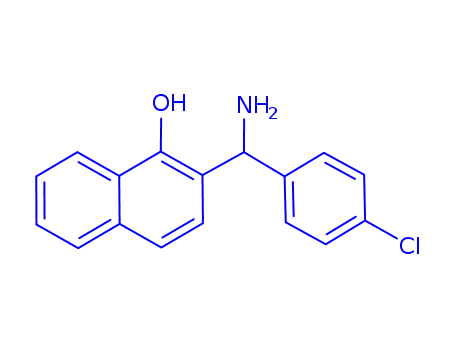 2-[아미노-(4-클로로-페닐)-메틸]-나프탈렌-1-OL