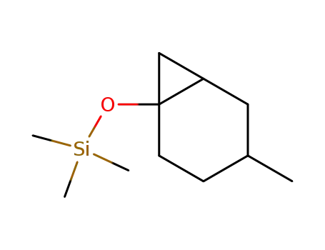 Trimethyl-(4-methyl-bicyclo[4.1.0]hept-1-yloxy)-silane