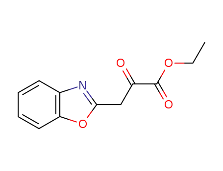 Ethyl 3-(benzo[d]oxazol-2-yl)-2-oxopropanoate