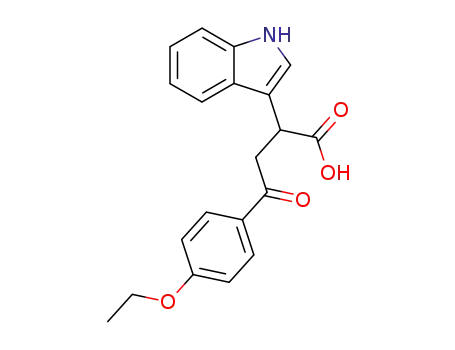 4-(4-ETHOXYPHENYL)-2-INDOL-3-YL-4-OXOBUTANOIC ACID
