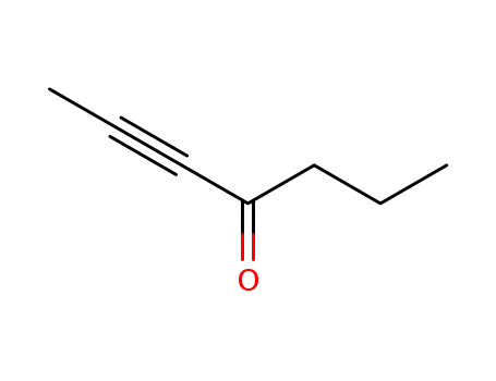 Molecular Structure of 71932-98-4 (2-Heptyne-4-one)
