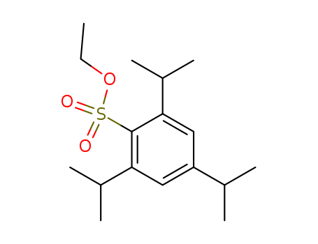 Benzenesulfonic acid,2,4,6-tris(1-methylethyl)-, ethyl ester cas  7253-78-3