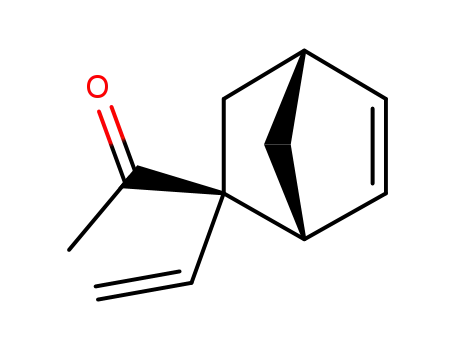 Molecular Structure of 79044-48-7 (Ethanone, 1-(2-ethenylbicyclo[2.2.1]hept-5-en-2-yl)-, endo- (9CI))