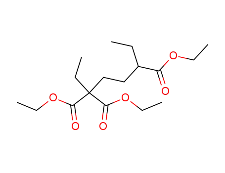 Molecular Structure of 7252-05-3 (2,2,5-triethyl octane-2,2,5-tricarboxylate)