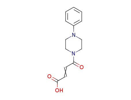 (2Z)-4-OXO-4-(4-PHENYLPIPERAZIN-1-YL)BUT-2-ENOIC ACID