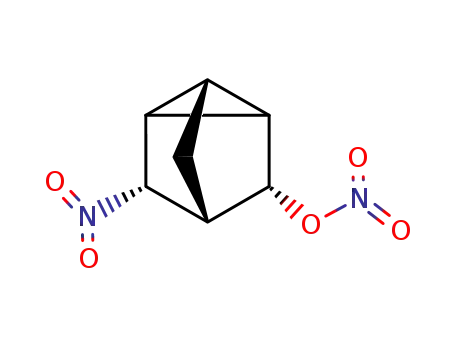 Molecular Structure of 95672-69-8 (Tricyclo[2.2.1.02,6]heptan-3-ol, 5-nitro-, nitrate (ester), stereoisomer (9CI))