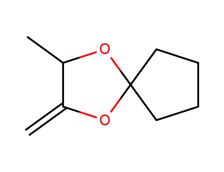 1,4-Dioxaspiro[4.4]nonane,  2-methyl-3-methylene-