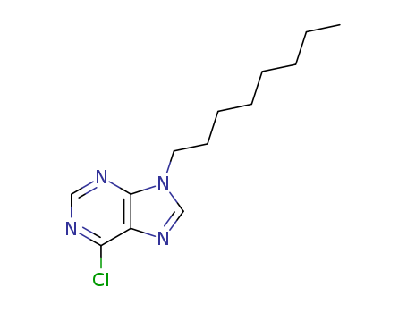 9H-Purine,6-chloro-9-octyl- cas  7247-96-3