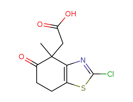(2-Chloro-4-methyl-5-oxo-4,5,6,7-tetrahydro-benzothiazol-4-yl)-acetic acid