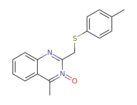 4-메틸-2-[(4-메틸페닐)술파닐메틸]-3-옥시도-퀴나졸린