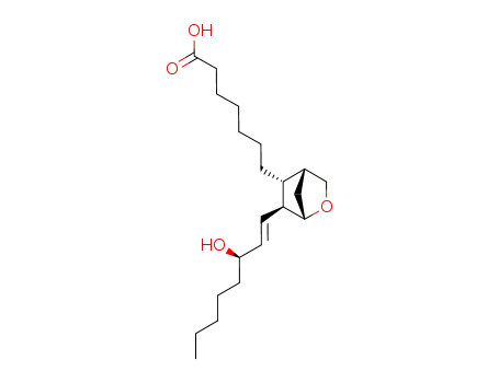 Molecular Structure of 72517-81-8 (9,11-methane-epoxy Prostaglandin F1α)