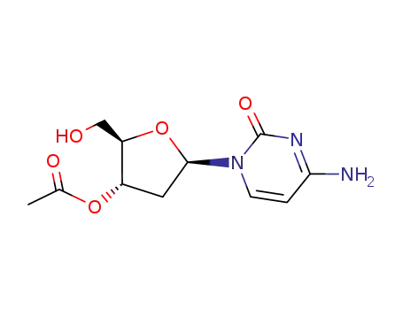 Molecular Structure of 72560-69-1 (3'-O-ACETYL-2'-DEOXYCYTIDINE)