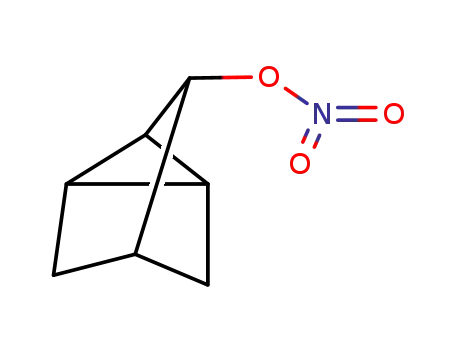 Molecular Structure of 95596-80-8 (Tricyclo[2.2.1.02,6]heptan-3-ol, nitrate (9CI))