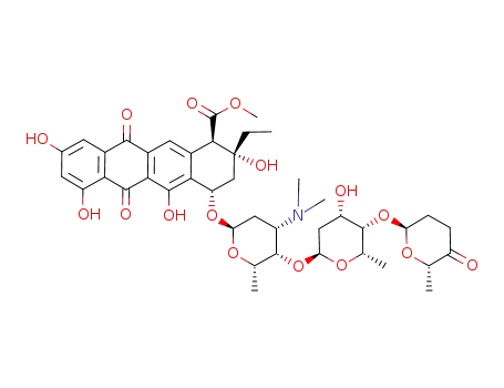 2-Hydroxyaclacinomycin A