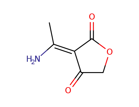 (3E)-3-(1-아미노에틸리덴)옥솔란-2,4-디온