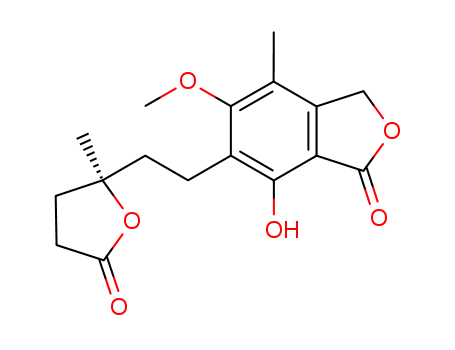 Mycophenolate Mofetil Related Compound B (15 mg) [(RS)-7-hydroxy-5-methoxy-4-methyl-6-[2-(5-methyl-2-oxo-tetrahydrofuran-5-yl)ethyl]-3H-isobenzofuranyl-1-one]