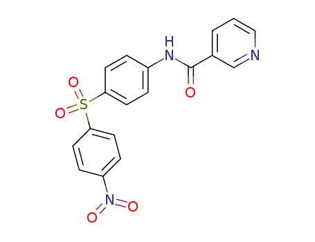 nicotinic acid-[4-(4-nitro-benzenesulfonyl)-anilide]