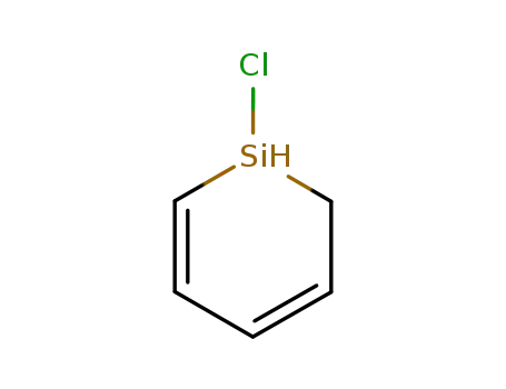 Molecular Structure of 72443-07-3 (1-Chlor-1-sila-2,4-cyclohexadien)