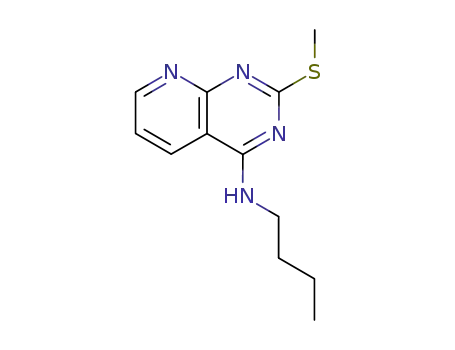 4-n-butylamino-2-methylthiopyrido(2,3-d)pyrimidine