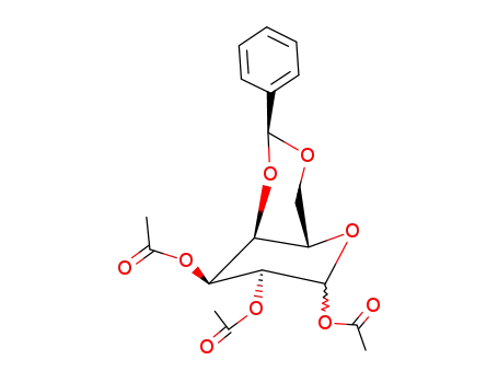 4,6-디-O-벤질리덴-1,2,3-트리-O-아세틸-β-D-갈락토피라노스