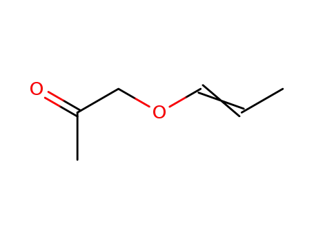 Molecular Structure of 79032-98-7 (2-Propanone, 1-(1-propenyloxy)-, (E)- (9CI))