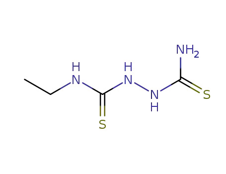 Molecular Structure of 52804-61-2 (1,2-Hydrazinedicarbothioamide, N-ethyl-)