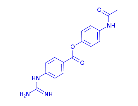 4'-Acetamidophenyl 4-guanidinobenzoate