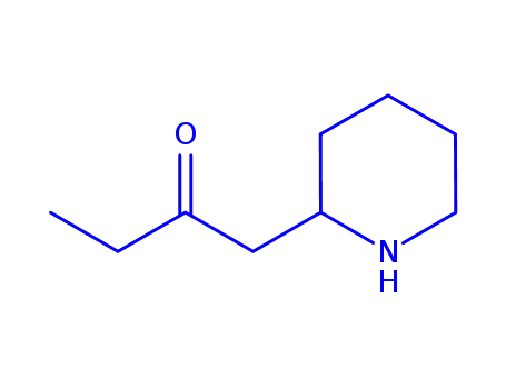 Molecular Structure of 791749-95-6 (2-Butanone,1-(2-piperidinyl)-,(S)-(9CI))