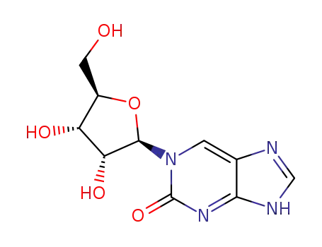 1-pentofuranosyl-1,7-dihydro-2H-purin-2-one