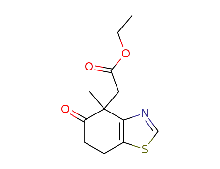 ethyl 4,5,6,7-tetrahydro-4-methyl-5-oxo-4-benzothiazoleacetate