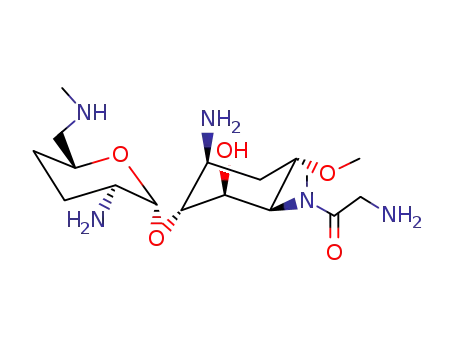 Molecular Structure of 72503-79-8 (sannamycin A)