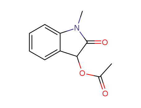 1-methyl-2-oxo-2,3-dihydro-1H-indol-3-yl acetate