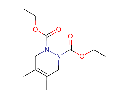 diethyl 4,5-dimethyl-3,6-dihydropyridazine-1,2-dicarboxylate cas  7249-39-0