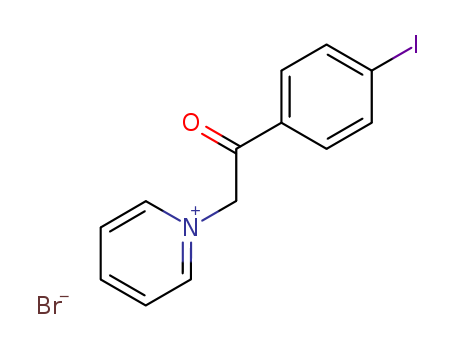 Pyridinium,1-[2-(4-iodophenyl)-2-oxoethyl]-, bromide (1:1) cas  7248-92-2