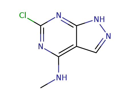 3-chloro-N-methyl-2,4,8,9-tetrazabicyclo[4.3.0]nona-2,4,7,10-tetraen-5-amine
