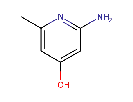 Molecular Structure of 79175-91-0 (2-amino-6-methylpyridin-4-ol)