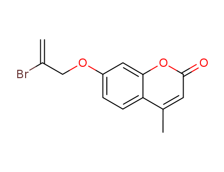 7-(2-bromoprop-2-enoxy)-4-methyl-chromen-2-one cas  72478-67-2