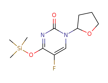 5-플루오로-L-(2-푸라니디닐)-4-(트리메틸실릴옥시)-2-피리미돈