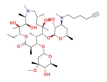 Molecular Structure of 677727-50-3 (C<sub>43</sub>H<sub>78</sub>N<sub>2</sub>O<sub>12</sub>)