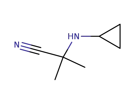 2-(CYCLOPROPYLAMINO)-2-METHYLPROPANENITRILE