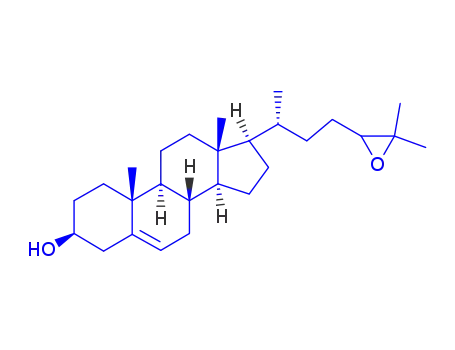 Molecular Structure of 72542-49-5 (24(R/S),25-epoxycholesterol)