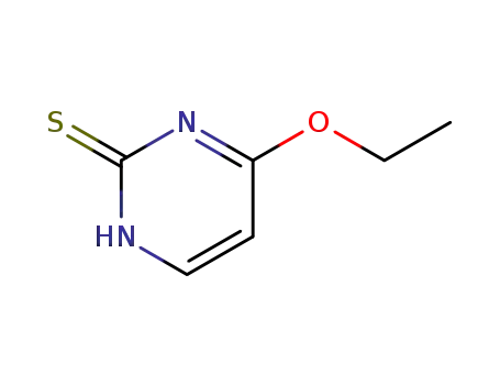 Molecular Structure of 72565-78-7 (2(1H)-Pyrimidinethione, 4-ethoxy- (9CI))