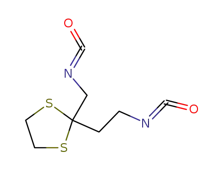 2-(2-Isocyanato-ethyl)-2-isocyanatomethyl-[1,3]dithiolane