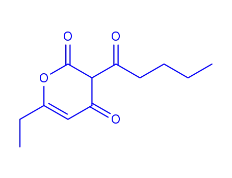 4-Heptenoicacid,5-hydroxy-3-oxo-2-valeryl-,delta-lactone(5CI)