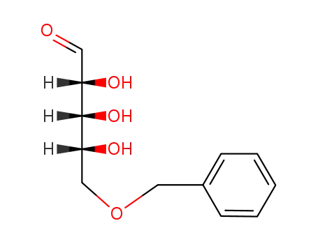 Molecular Structure of 72369-89-2 (5-O-Benzyl-D-ribose)