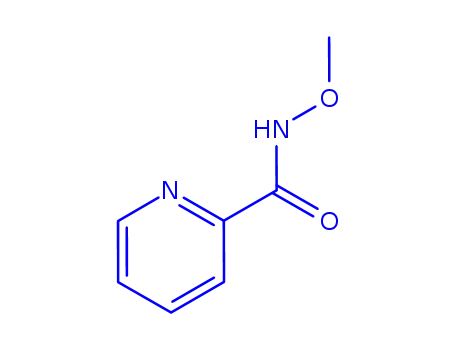 2-피리딘카르복사미드, N-메톡시-(9CI)