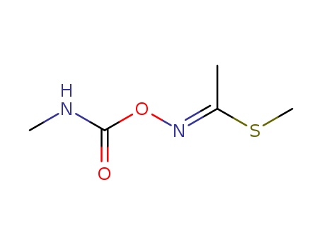 Molecular Structure of 19928-35-9 ((1-methylsulfanylethylideneamino) N-methylcarbamate)
