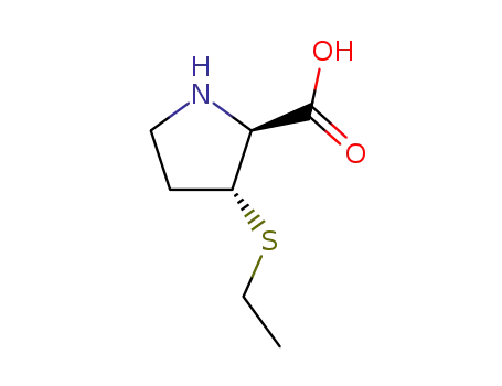 D-Proline, 3-(ethylthio)-, (3R)-rel- (9CI)