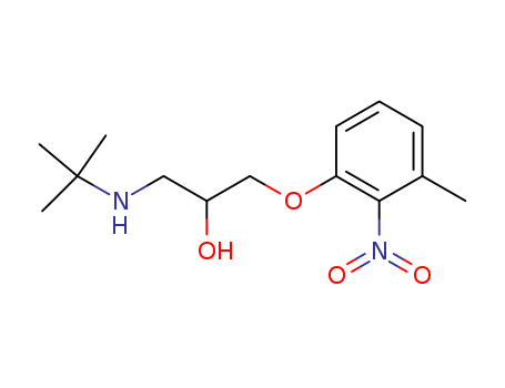 1-((TERT-BUTYL)AMINO)-3-(3-METHYL-2-NITROPHENOXY)-2-PROPANOL