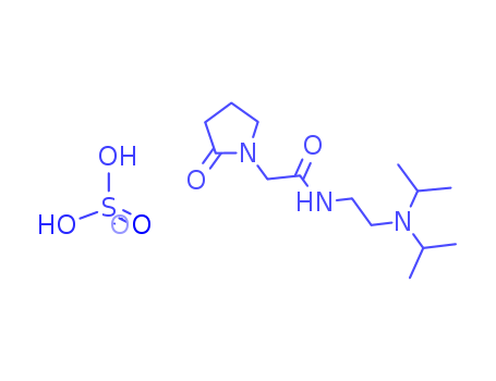 1-Pyrrolidineacetamide, N-(2-(bis(1-methylethyl)amino)ethyl)-2-oxo-